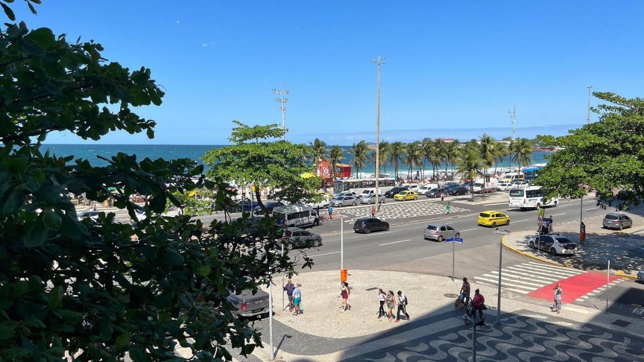 Moderno Studio Frente Mar Praia de Copacabana Río de Janeiro Exterior foto